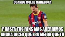 Enlace a Mala suerte Messi...