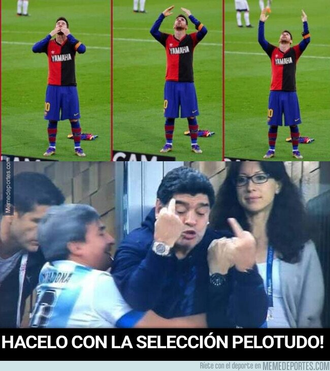 1121460 - Mientras tanto Maradona desde el cielo...