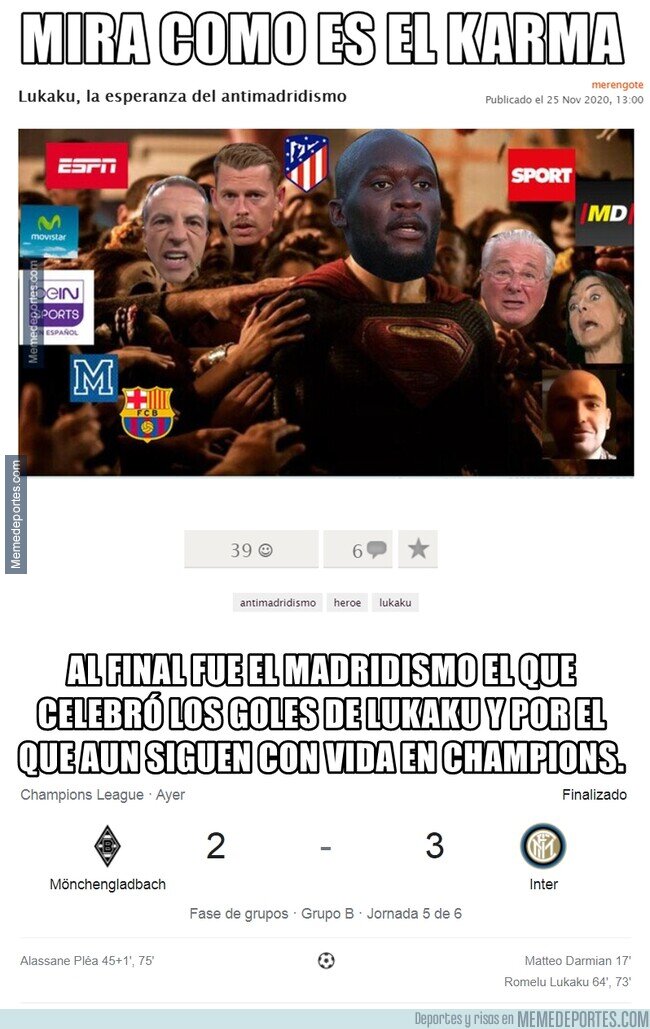 1121665 - Lukaku, la esperanza del madridismo