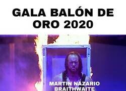 Enlace a Braithwaite se ha ganado el premio