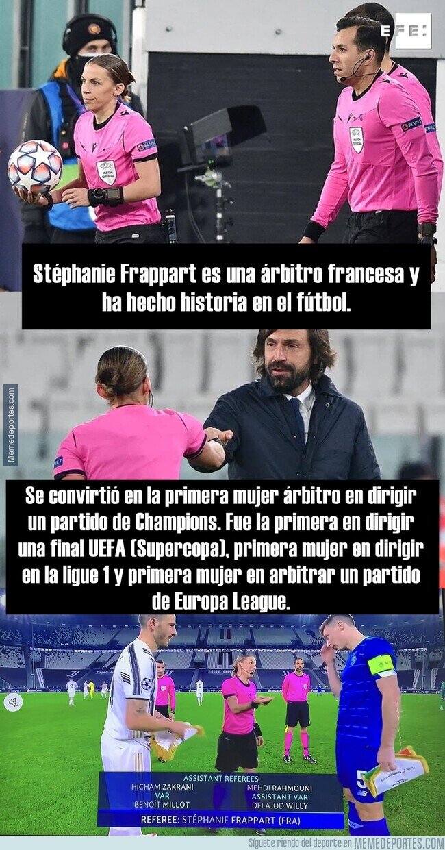 1121733 - Stéphanie Frappart, un nombre para recordar