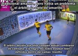 Enlace a Partido de Copa Libertadores, atrasado por indumentarias parecidas