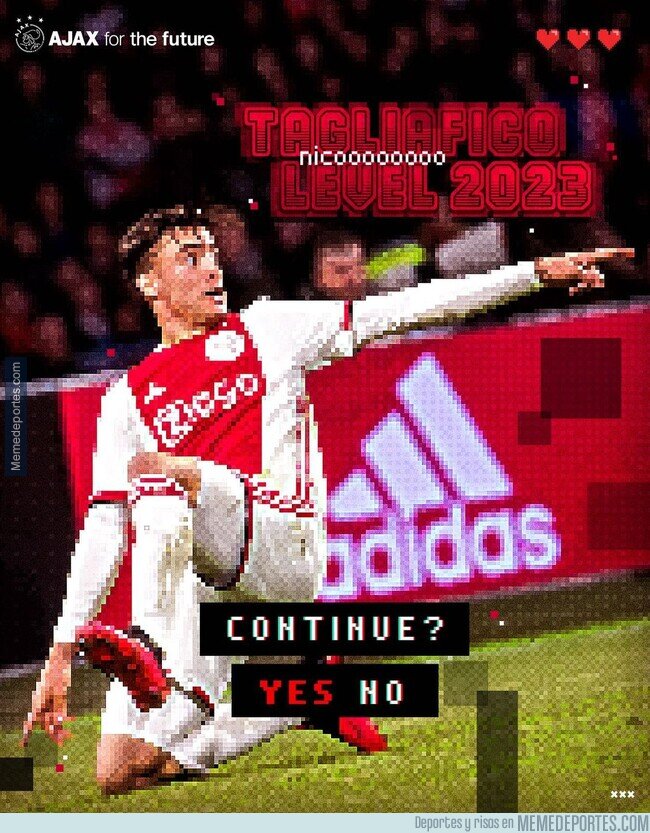 1121836 - Podrás ser genial, per nunca como Tagliafico y su anuncio de renovación con el Ajax