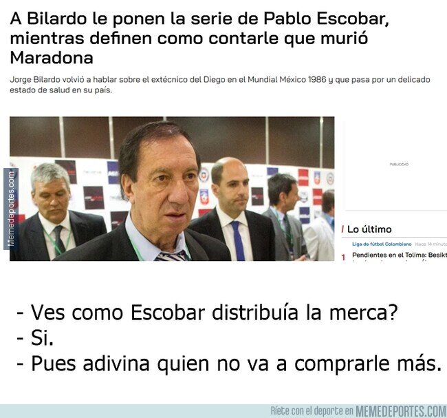 1121872 - El entorno de Bilardo se prepara para contarle sobre la muerte de Maradona