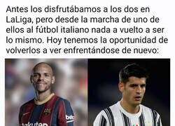 Enlace a Ah, y Messi y Cristiano también se enfrentan...