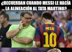 Enlace a Messi hará de entrenador nuevamente