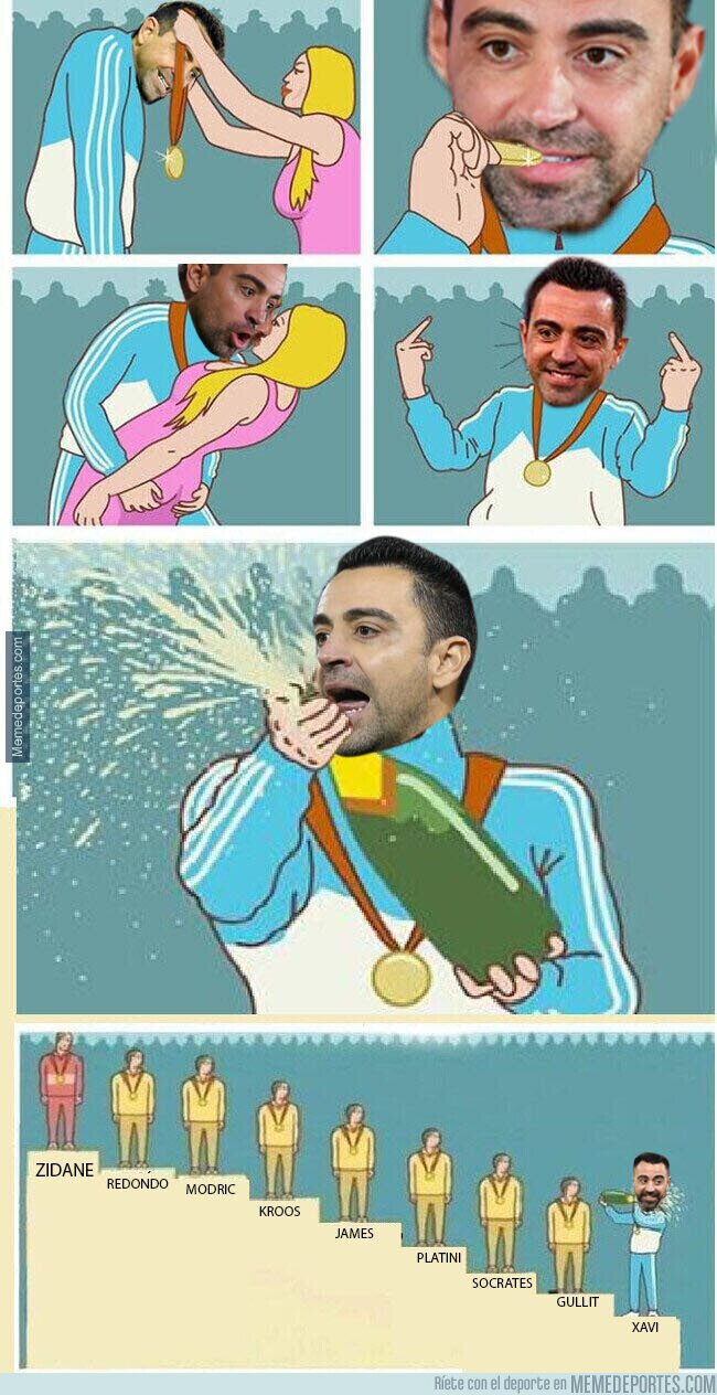 1122859 - ¿Xavi el mejor mediocampista de la historia?