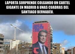 Enlace a Laporta y su entrada de superhéroe