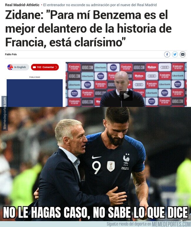 1123006 - Deschamps prefiere a otros