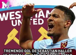 Enlace a Tremendo gol de Sebastian Haller vs Crystal Palace que está dando la vuelta al mundo