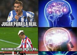 Enlace a Griezmann le guarda demasiado cariño a su ex equipo