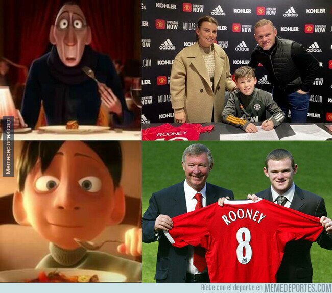 1123156 - Ver como el hijo de Rooney ficha por el United y sentirte viejo