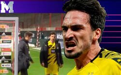 Enlace a Ojito a la rabieta de Mats Hummels antes de dirigirse a los micrófonos