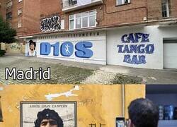 Enlace a Murales de Maradona alrededor del mundo
