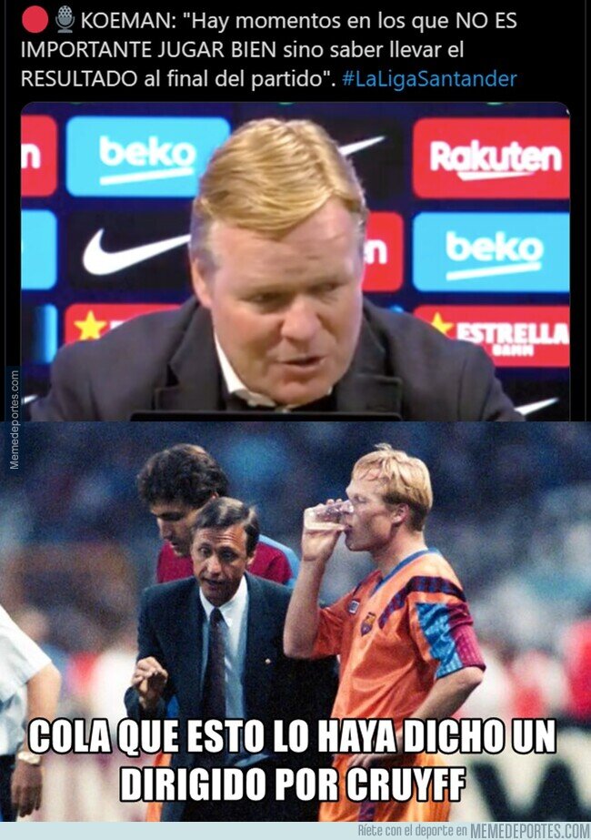 1123358 - Koeman se burla de su propia filosofía