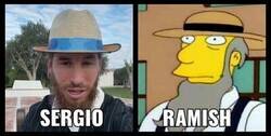 Enlace a Sergio Ramos sería un buen leñador Amish