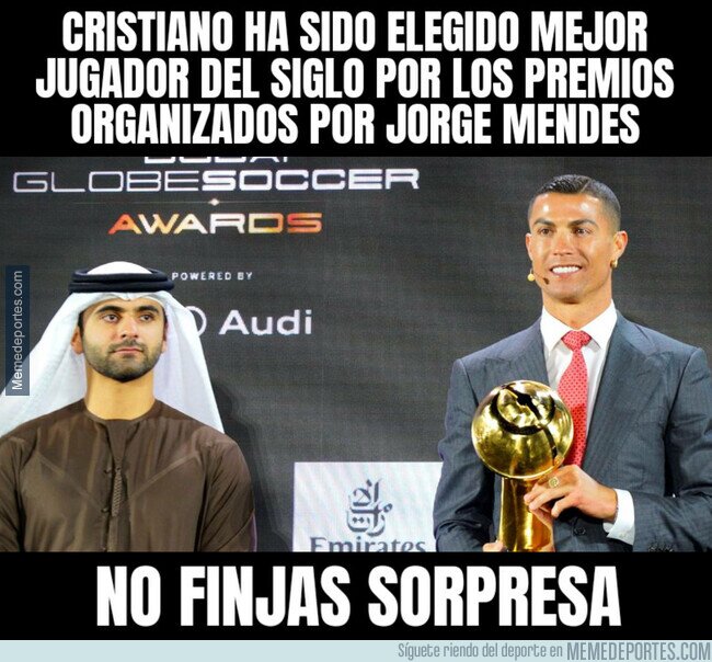1123856 - Un día más en los Globe Soccer Awards