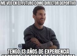 Enlace a Lo que será Messi cuando se retire