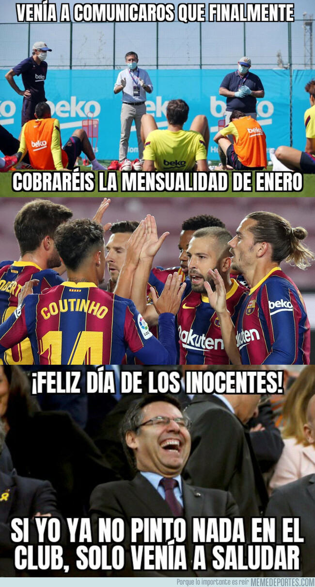 1123907 - Inocentadas en Can Barça