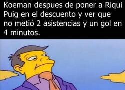 Enlace a Que mal por Riqui, debió aprovechar esta oportunidad de oro