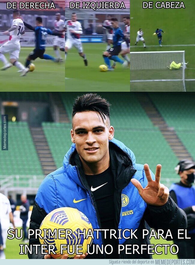 1124377 - El primer hattrick perfecto del año