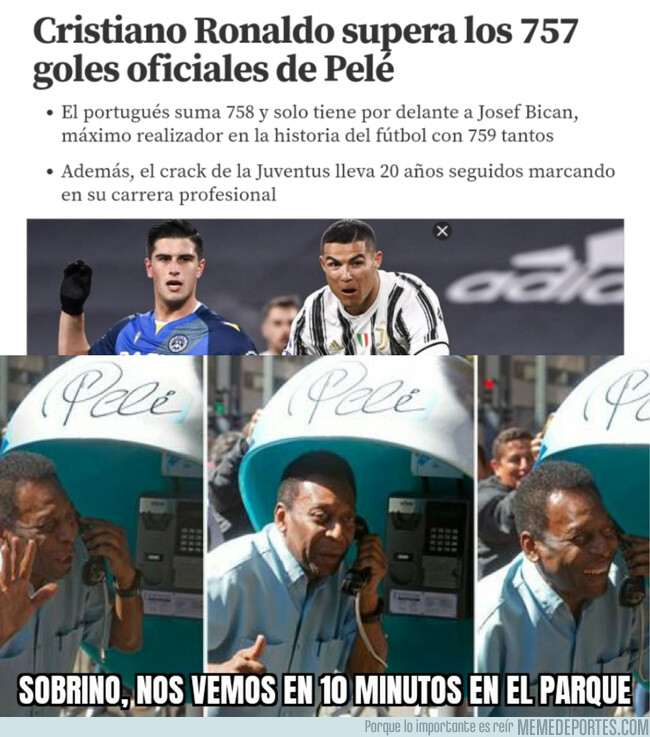 1124428 - Pelé no se va a quedar con los brazos cruzados