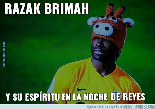1124539 - Razak Brimah, portero del Linares y su especial calentamiento