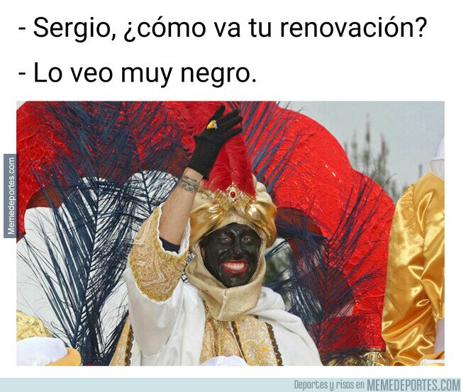 1124574 - Cómo olvidar el día que Ramos se vistió de Baltasar