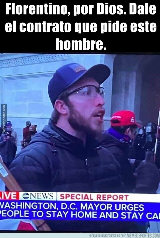 1124678 - Ramos pillado en los vandalismos de Washington