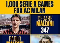 Enlace a 3 generaciones, 1000 partidos en Serie A