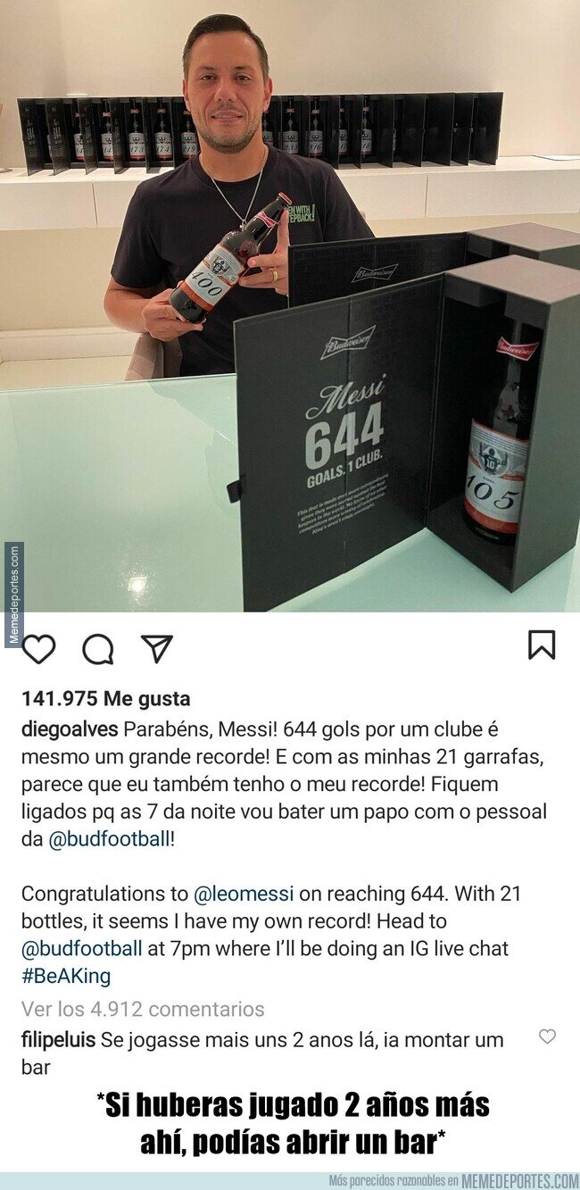 1124804 - Menudo trolleo de Filipe Luis a Diego Alves