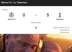 Enlace a El partido más Disparejo de la historia de la FA Cup