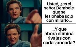 Enlace a Dembelé y su cambio