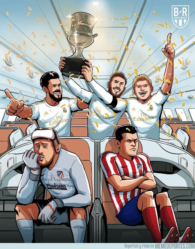 1125076 - Se cumple 1 año de la victoria del Madrid ante el Atlético en la última Supercopa, por @brfootball