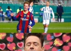 Enlace a Los culés ahora con De Jong