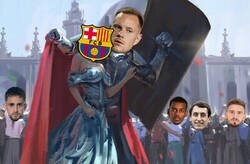 Enlace a Descripción gráfica de la primera semifinal de Supercopa