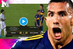 Enlace a Tévez había prometido cambiarse la camisa con él al final del partido. Después de recibir tres goles y ser eliminado de Libertadores, el 