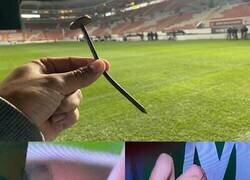 Enlace a Imágenes sensibles. El Necaxa deberá responder por la fea lesión de Unai Bilbao