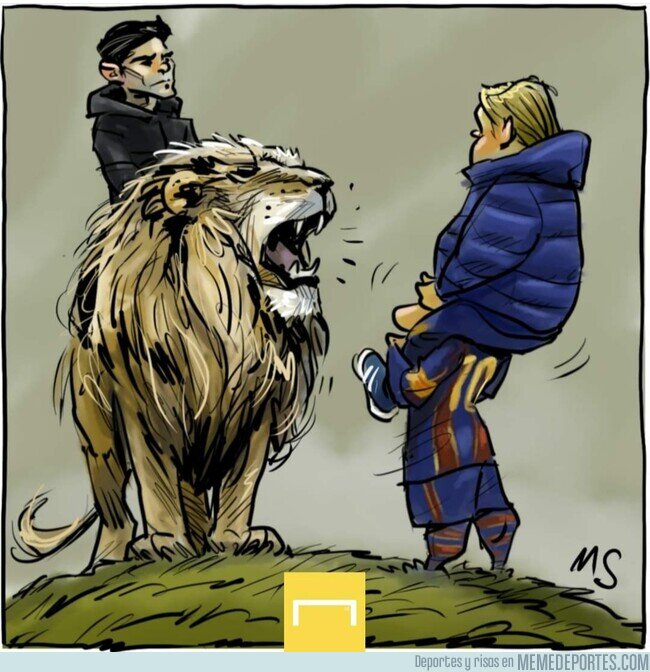 1125481 - Leo contra el león, por @goalenespanol