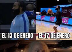 Enlace a ¿Qué le está pasando al cuerpo de Harden?