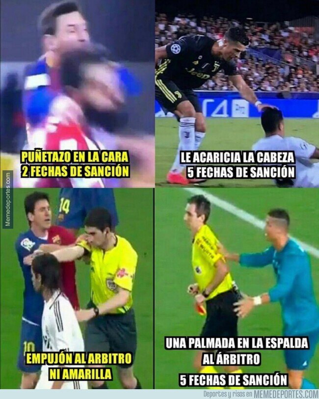 1125890 - Depende de quien haga la falta. ¿Cierto?