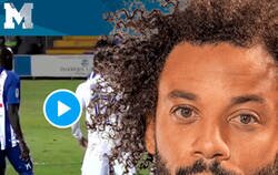 Enlace a Marcelo gafó a Vinicius en este gol en contra del Alcoyano