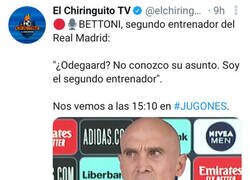 Enlace a Bettoni no sabe ni qué hace ahí