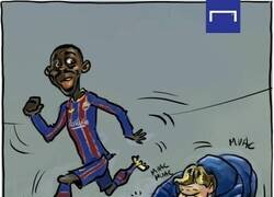 Enlace a El Barça Dembedependiente