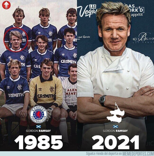 1126320 - ¿Sabías que el chef Gordon Ramsay fue jugador de fútbol? Por @profuturestars
