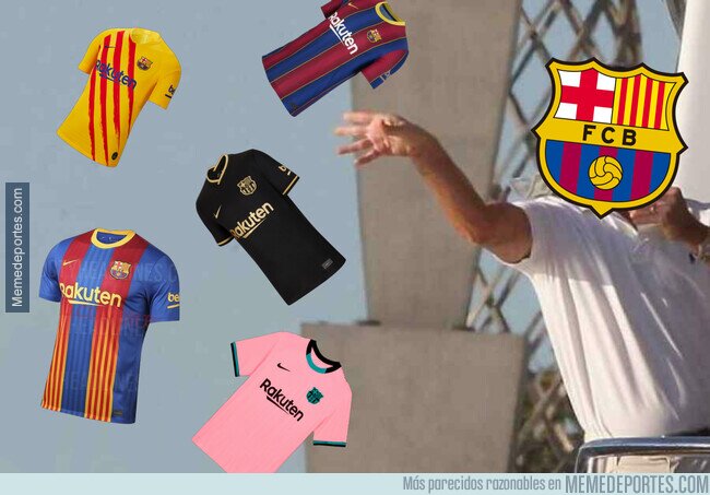 1126378 - El Barça utilizará hasta 5 camisetas diferentes esta temporada