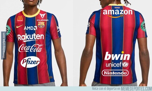 1126388 - La nueva camiseta del Barça para salir de la crisis