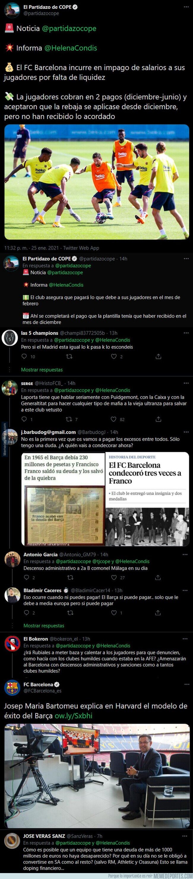 1126391 - La noticia sobre el Barça de la que todo el mundo está hablando y que muchos piden que desaparezca el club