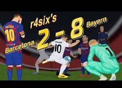 Enlace a La parodia del Barça 2-8 Bayern que han subido varios meses después y está haciendo reír a todos los madridistas de nuevo