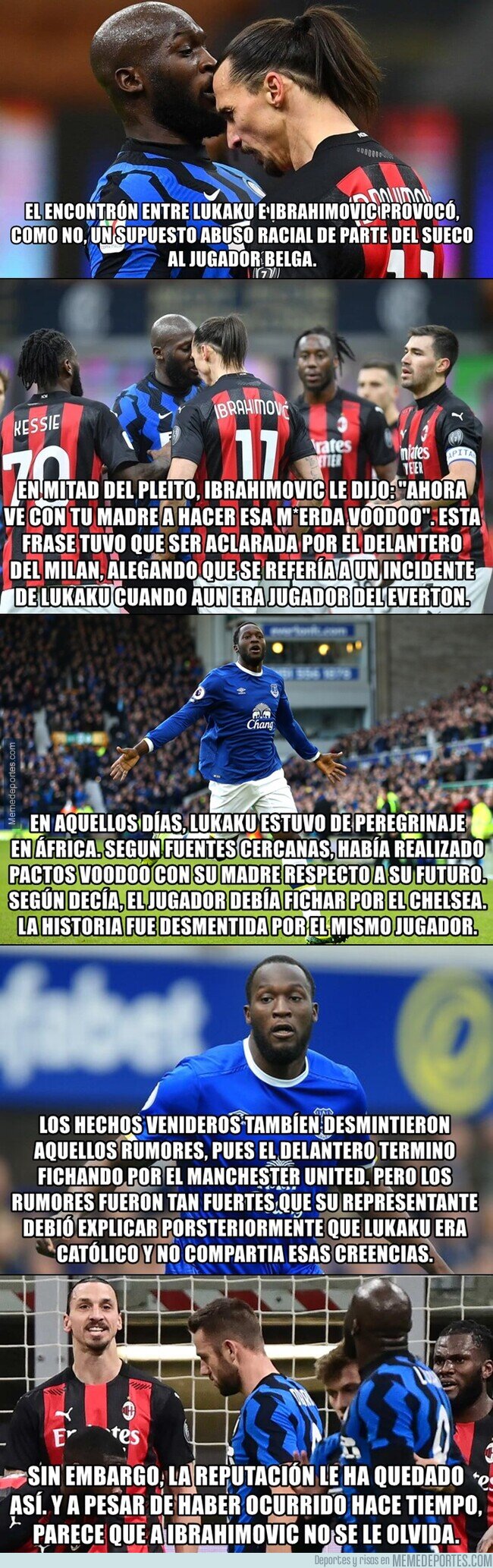 1126450 - ¿Qué le dijo Ibrahimovic a Lukaku y por qué?